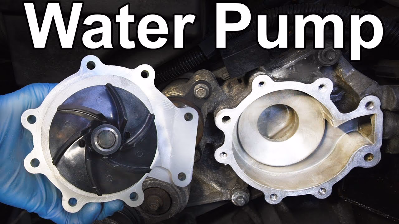 Can you repair a leaking water pump at a garage?