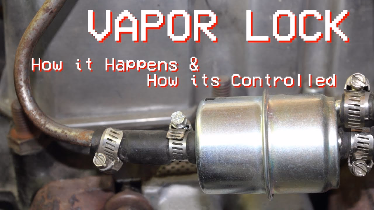 Does a fuel injected engine have vapor lock?