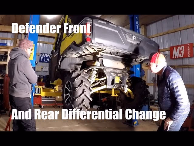 Does a Can-Am SxS need differential fluid?