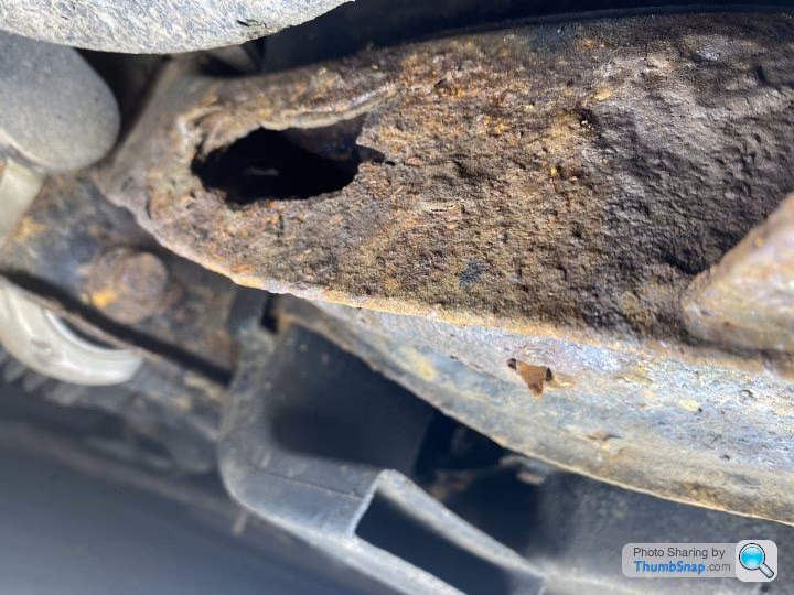 Is it OK to weld a subframe after a failed Mot?
