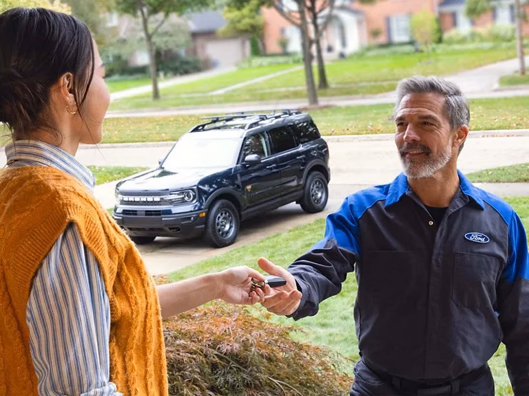 What is Ford pickup & delivery?