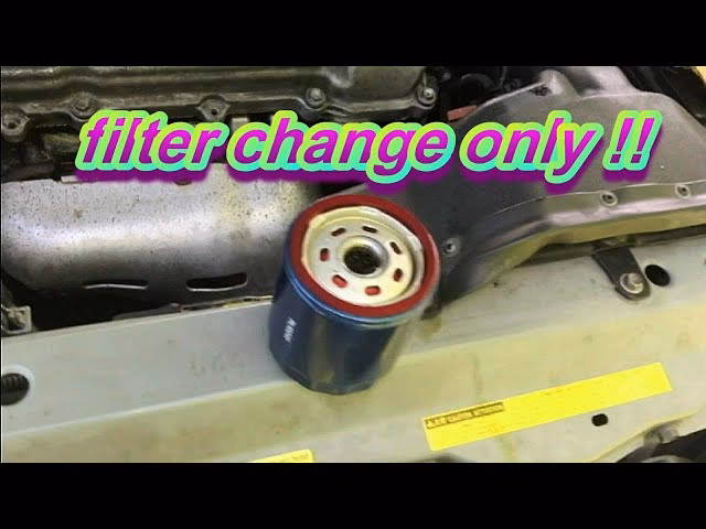 Can I change my oil filter without changing the oil?
