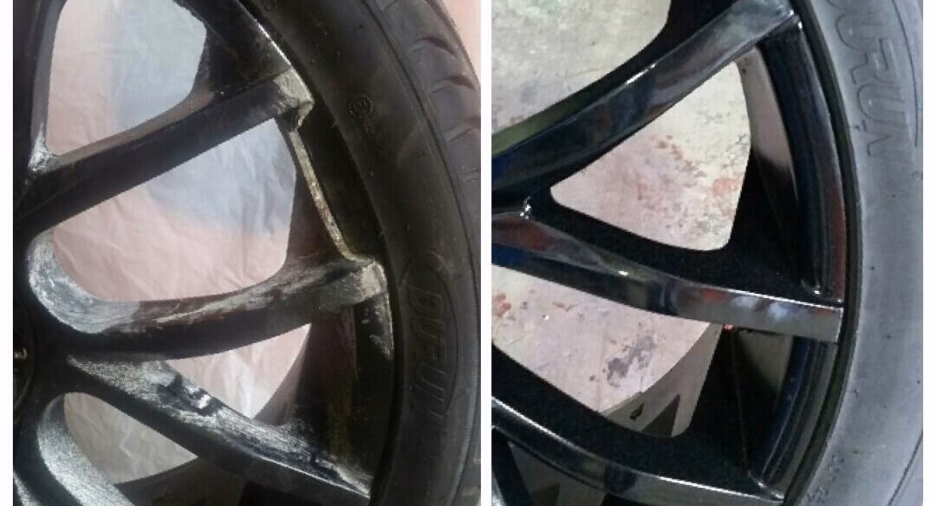 Can a cracked wheel be mended?