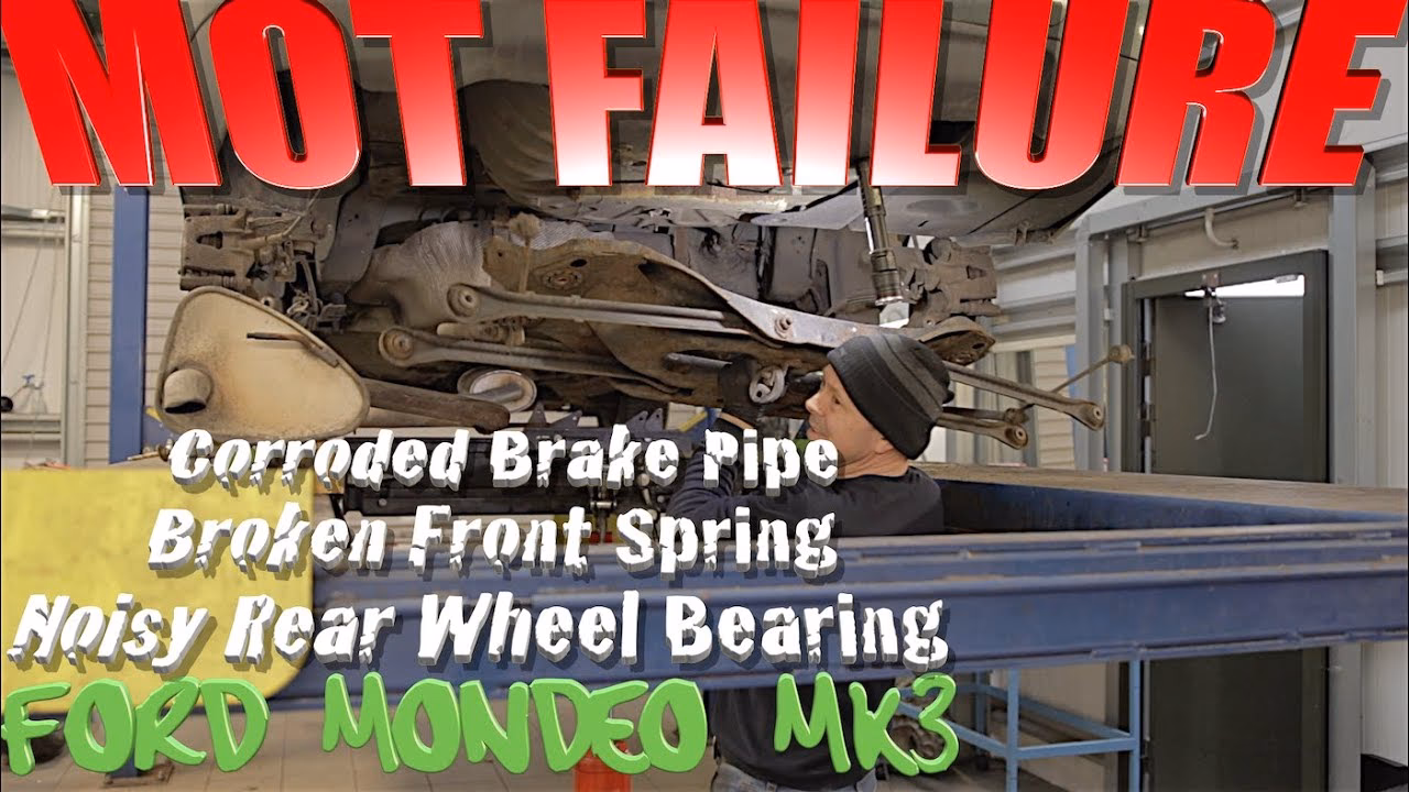 Did a mechanic replace a corroded brake line?