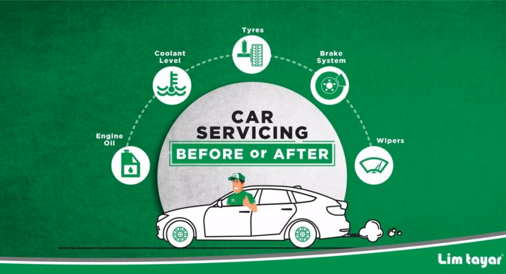 Why has car servicing been delayed?