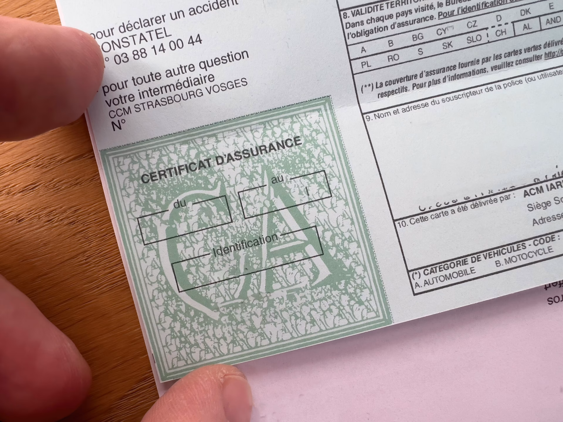 Do I need French car insurance for my British Registrated car?