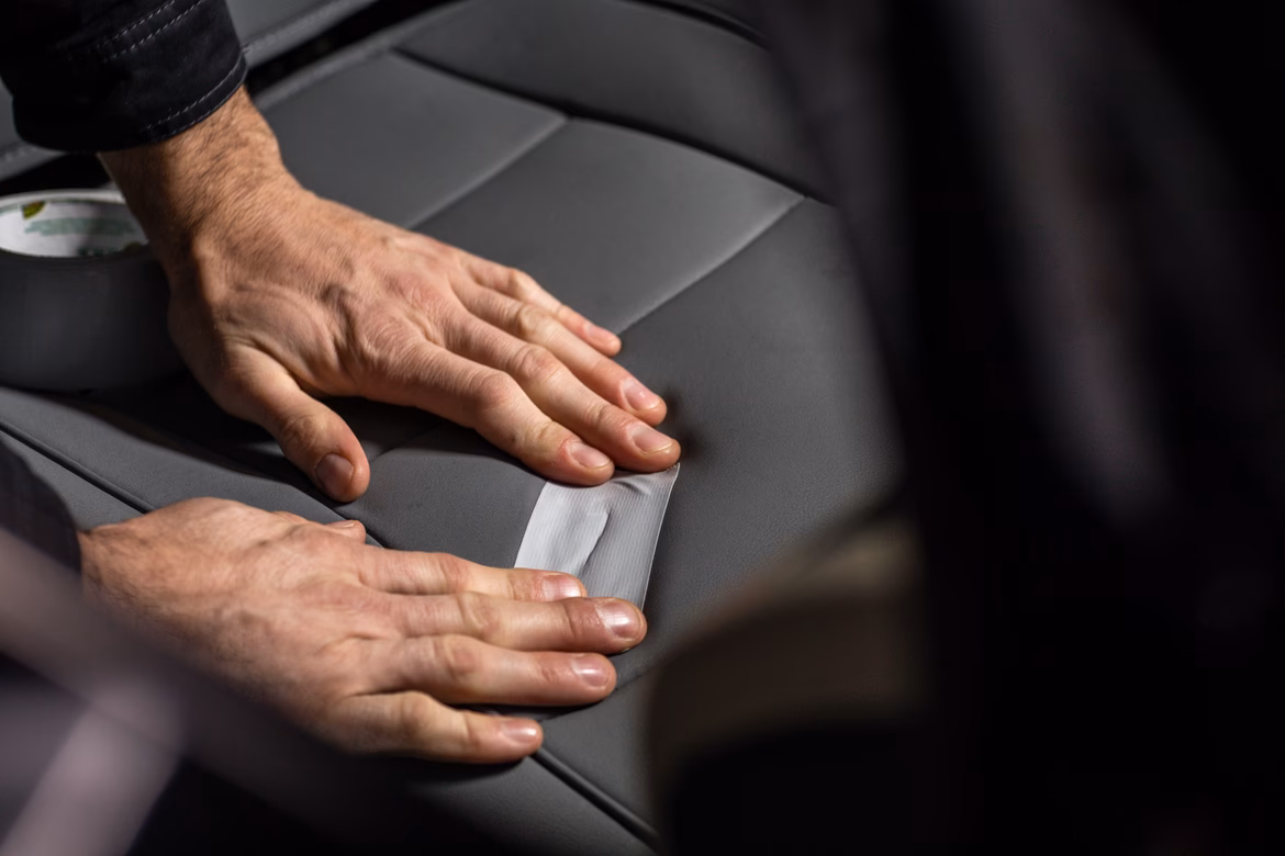 Should you put duct tape on your driver's seat?