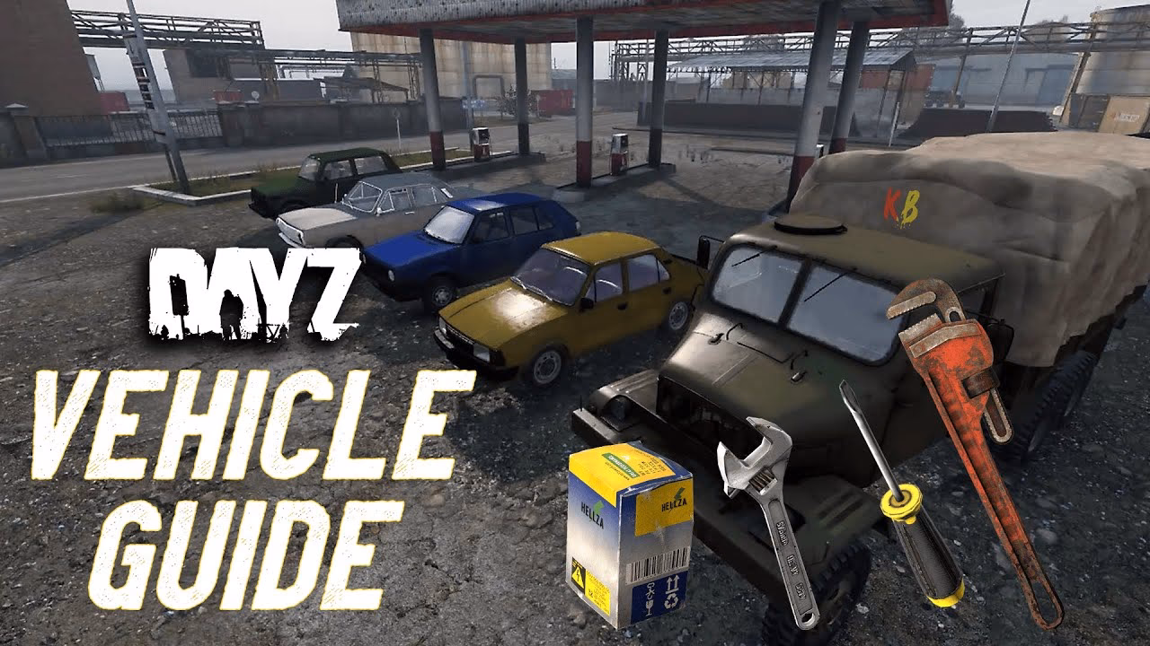 Where can I find parts in DayZ?