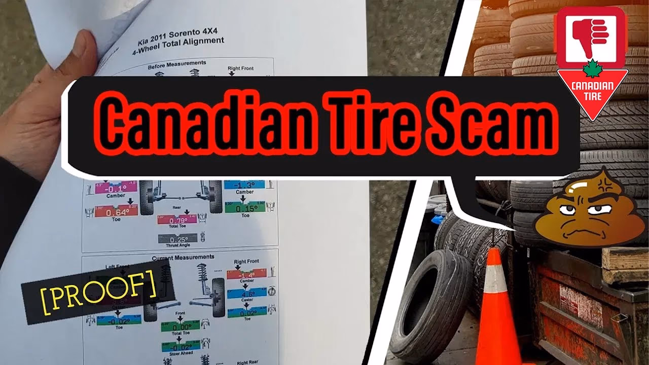 Should I complete a wheel alignment at Canadian Tire?
