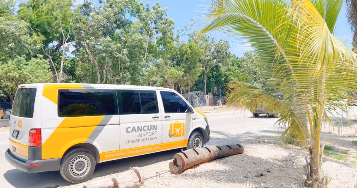 How to book transportation at Cancun Airport?