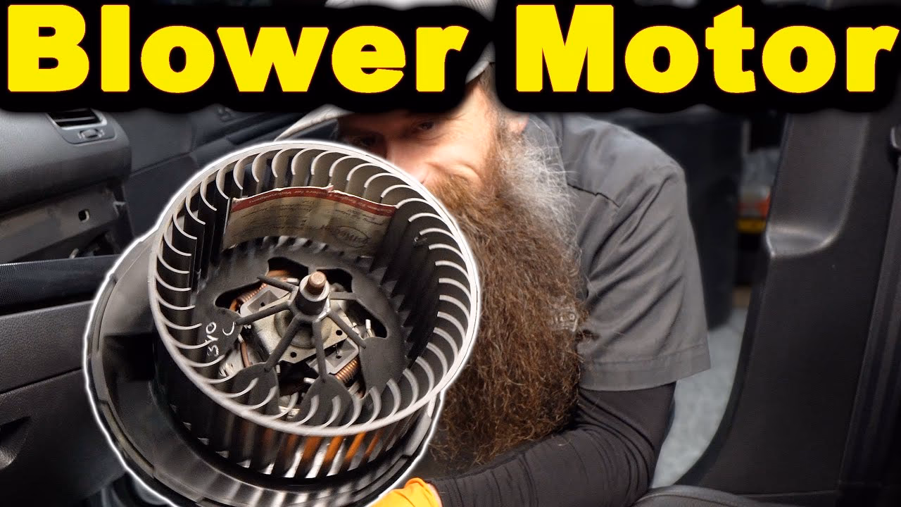 How do I access the blower motor?
