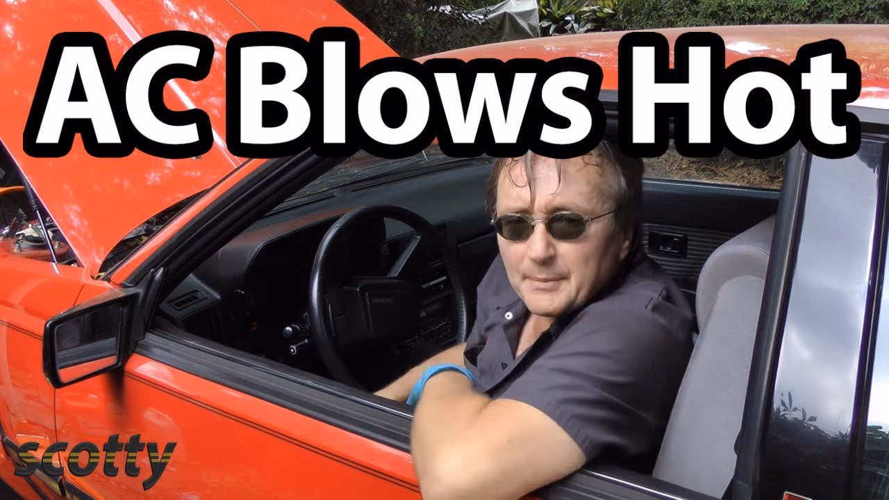 What causes AC problems in a car?