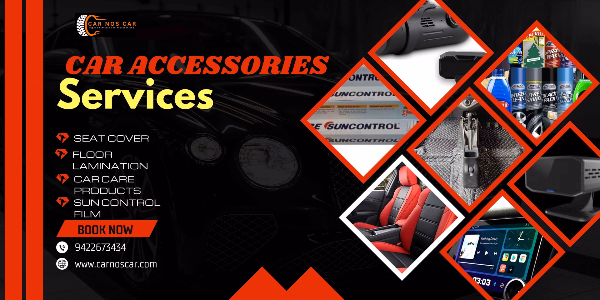 What accessories do I need to personalise my car?