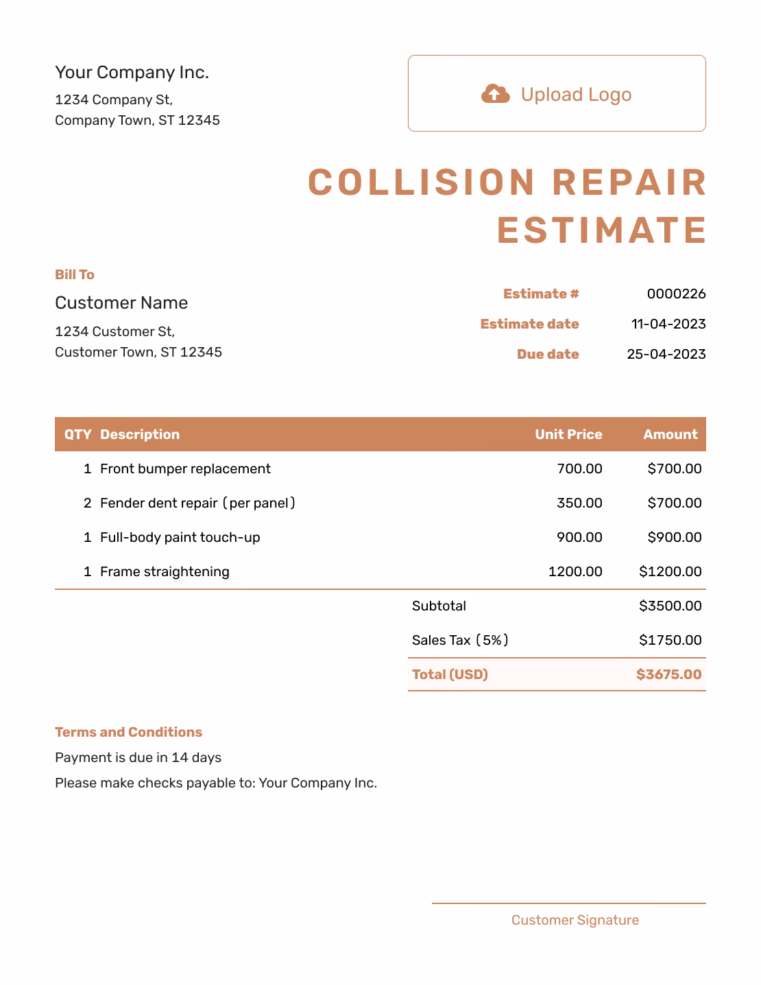 What is a collision repair estimate calculator?