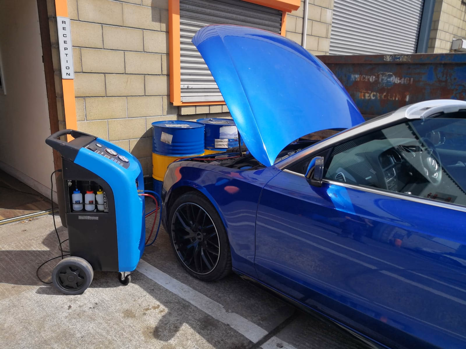 When do air conditioning calls come in in Dundalk?