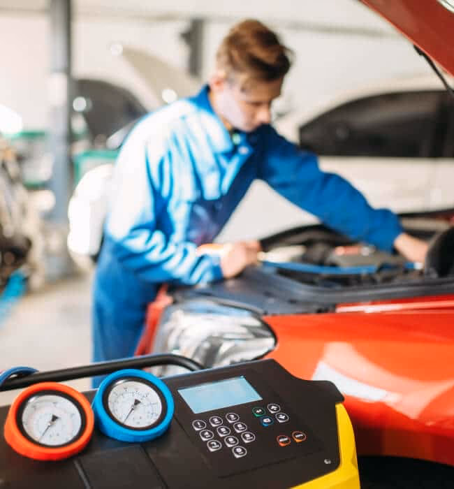 Can AC air conditioning repair my car?