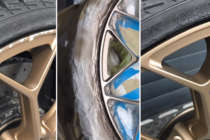 Can a diamond cut alloy wheel be repaired?