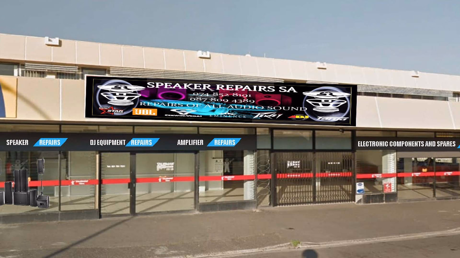 Who is speaker repairs SA?