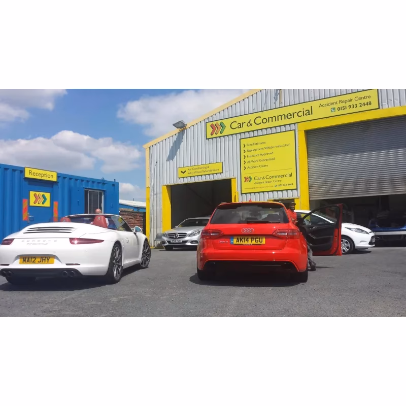 Who is car & commercial repair centre?
