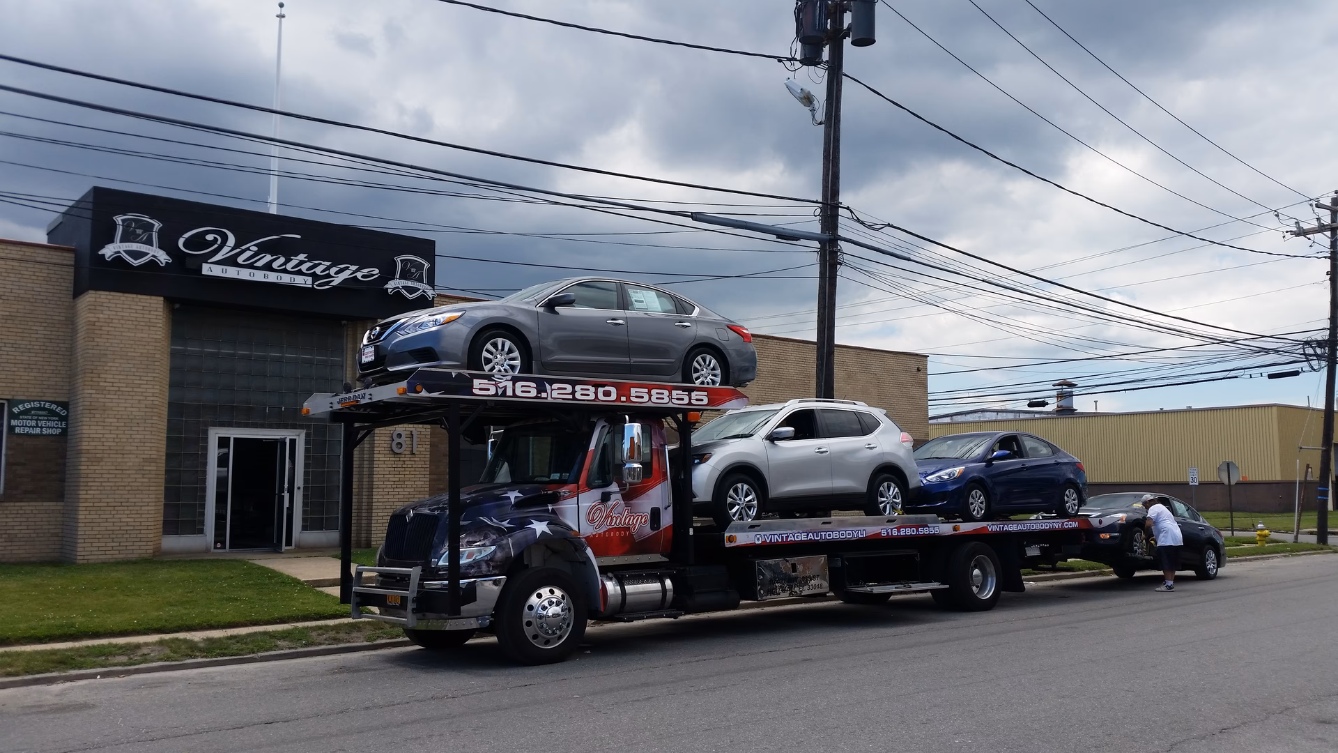 Who is car body work repairs?