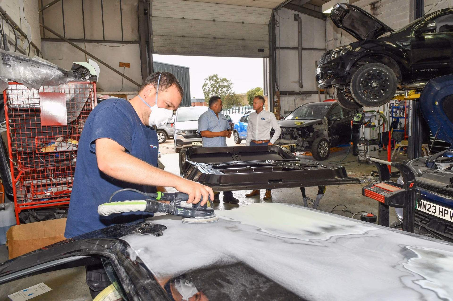 Who is car bodywork repair & refinishing?