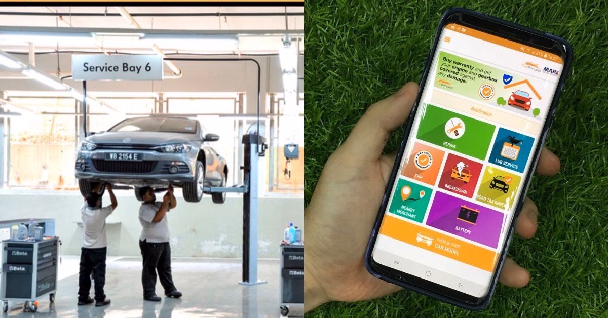 What is the self-service breakdown assistance app?