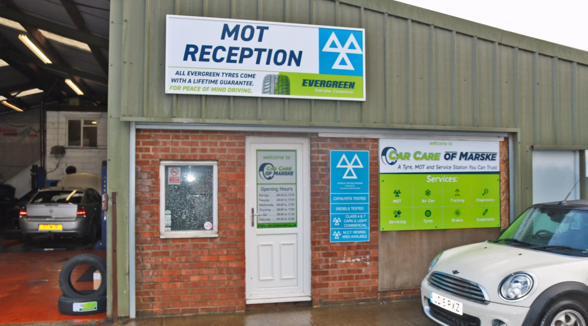 Where can I get a car service in Marske-by-the-sea?