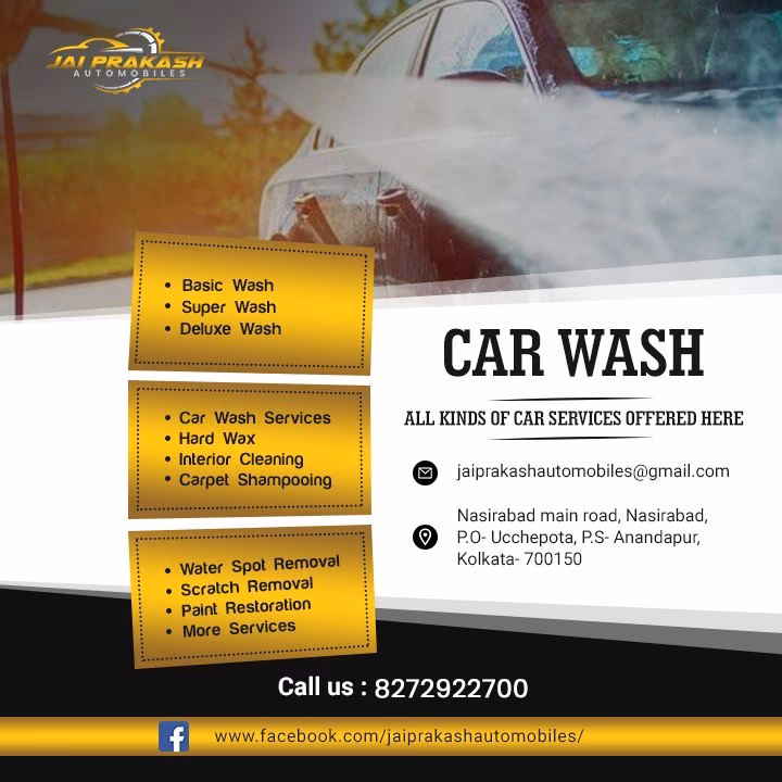 Who provides doorstep car wash service in Kolkata?