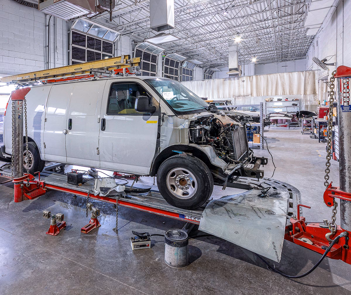 What services does a local Auto Body Shop offer in Las Vegas?