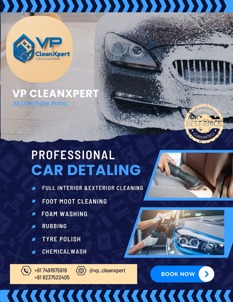 Why should you hire a mobile car cleaning service in Pune?