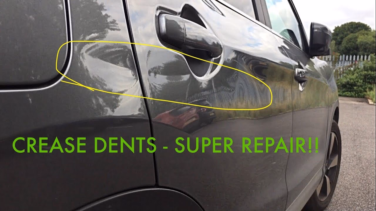 Can crease dents be repaired?