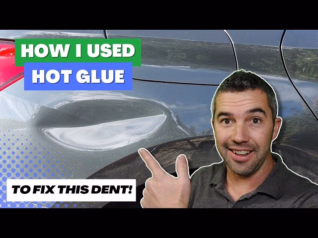 Can you use glue to remove a dent?
