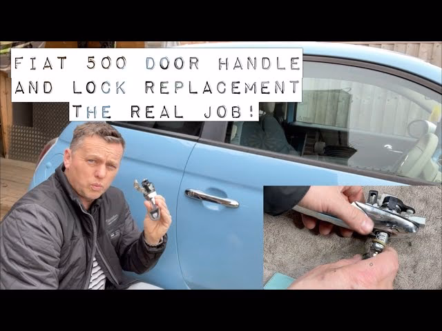 How do you fix a broken door handle?