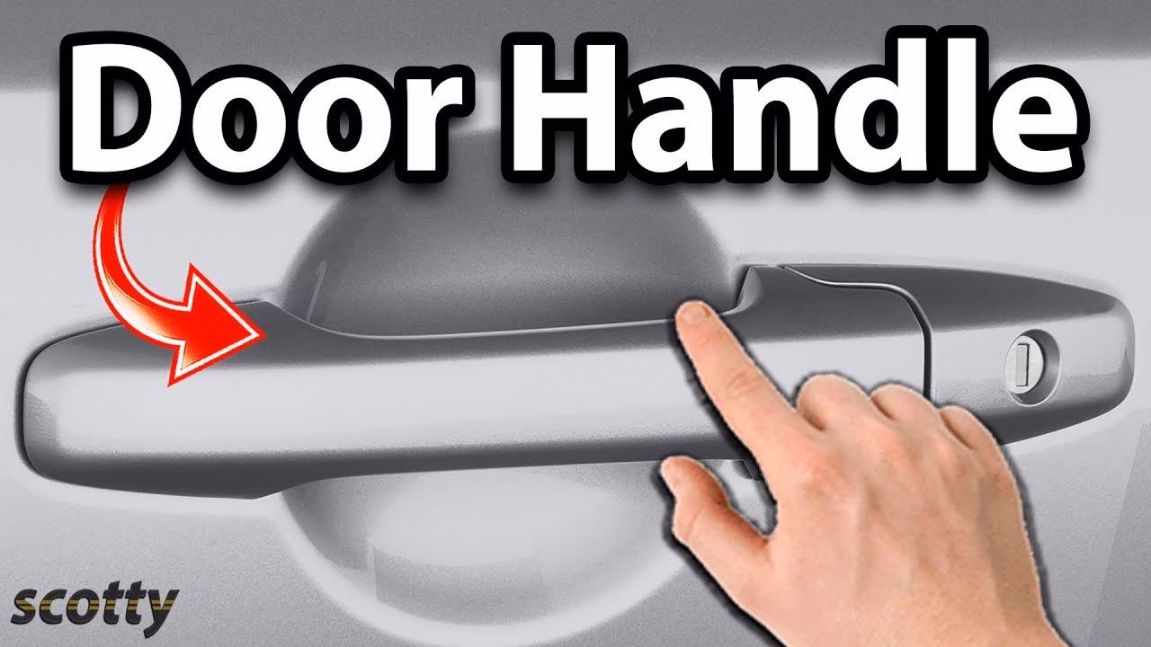 How do you repair a door handle?