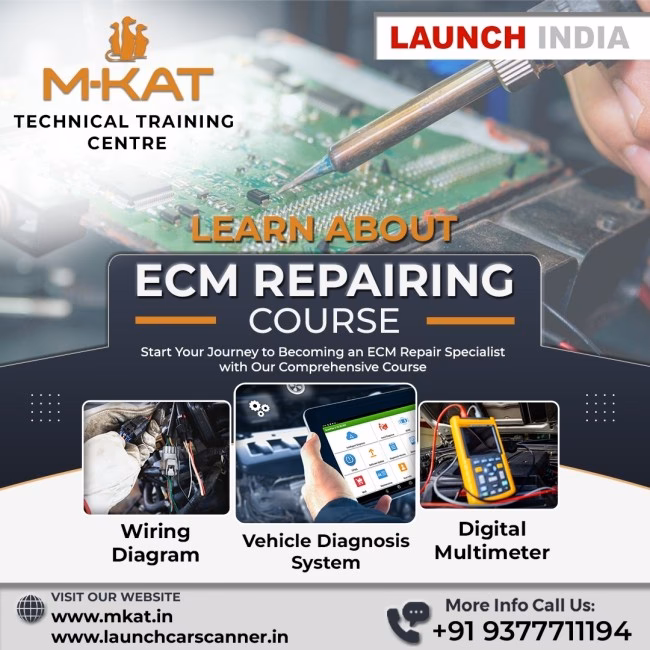 What is the process for repairing an ECU?