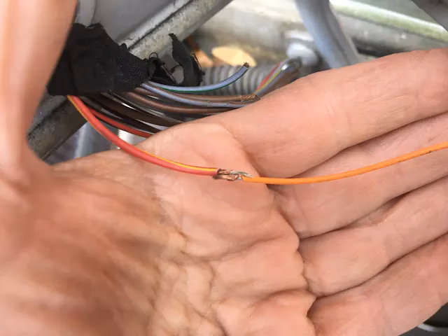 Why is my car wiring stranded?