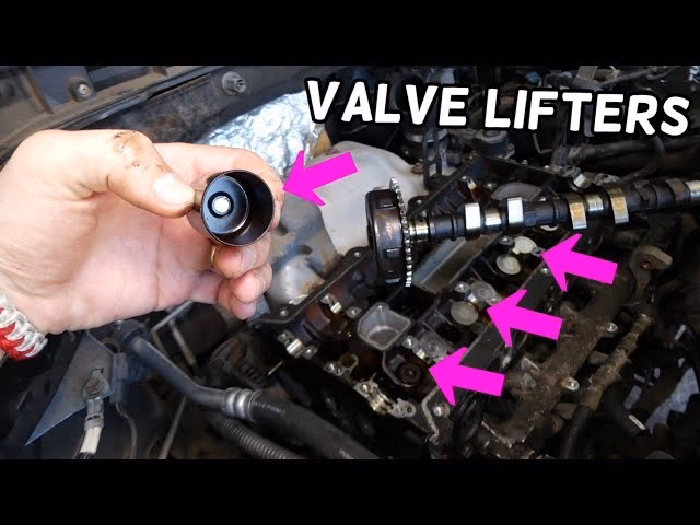 When should you replace a faulty hydraulic lifter?