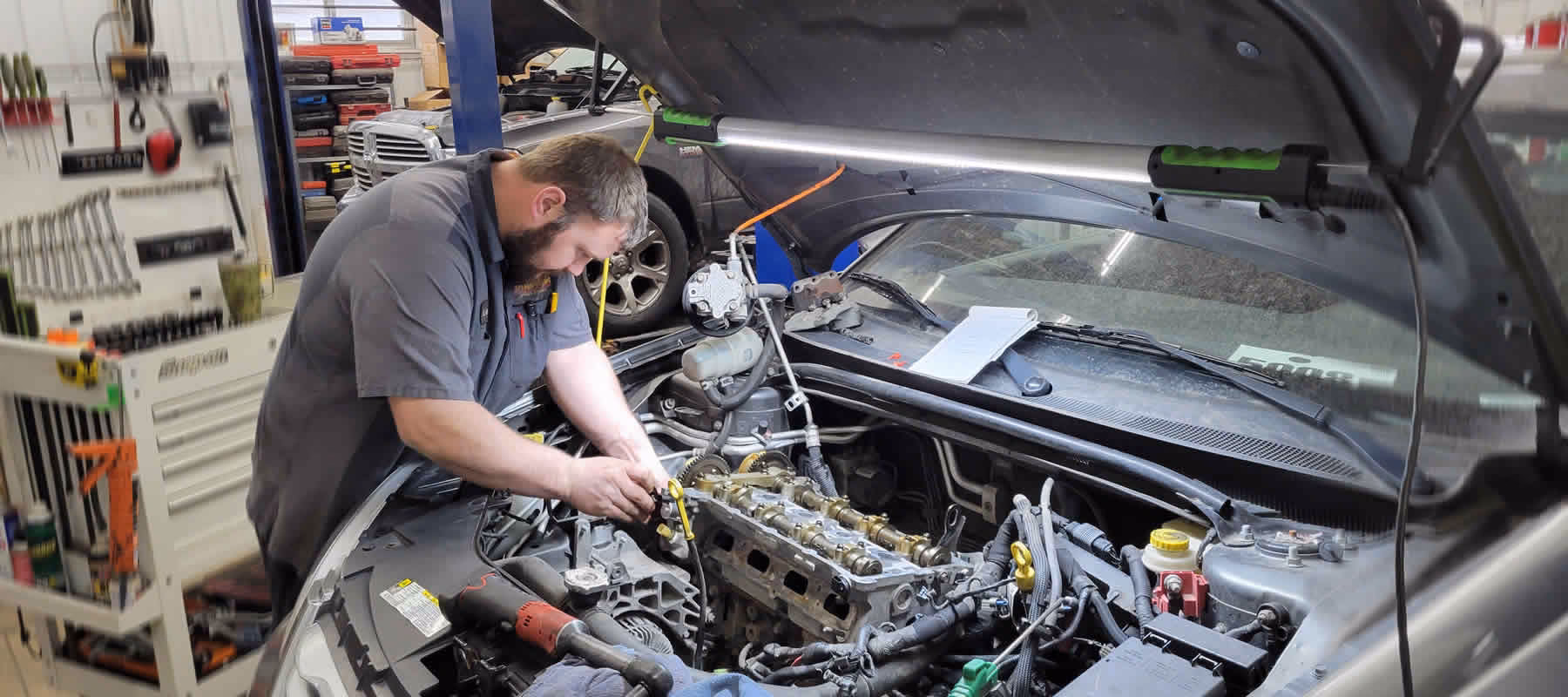 Who is engine repair & restoration?