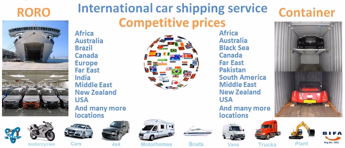 What services do you offer to export a car?