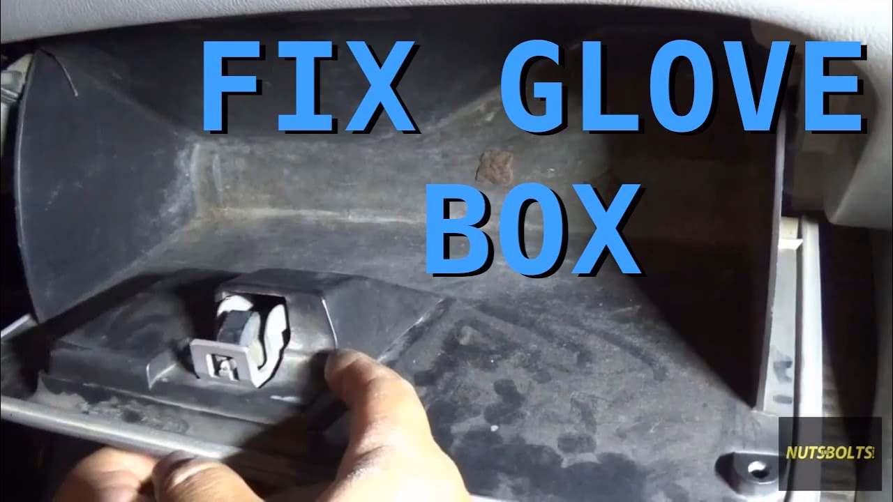 What tools do you need to fix a broken glove box?