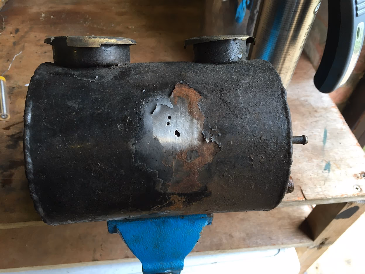 How do I fix a header tank?