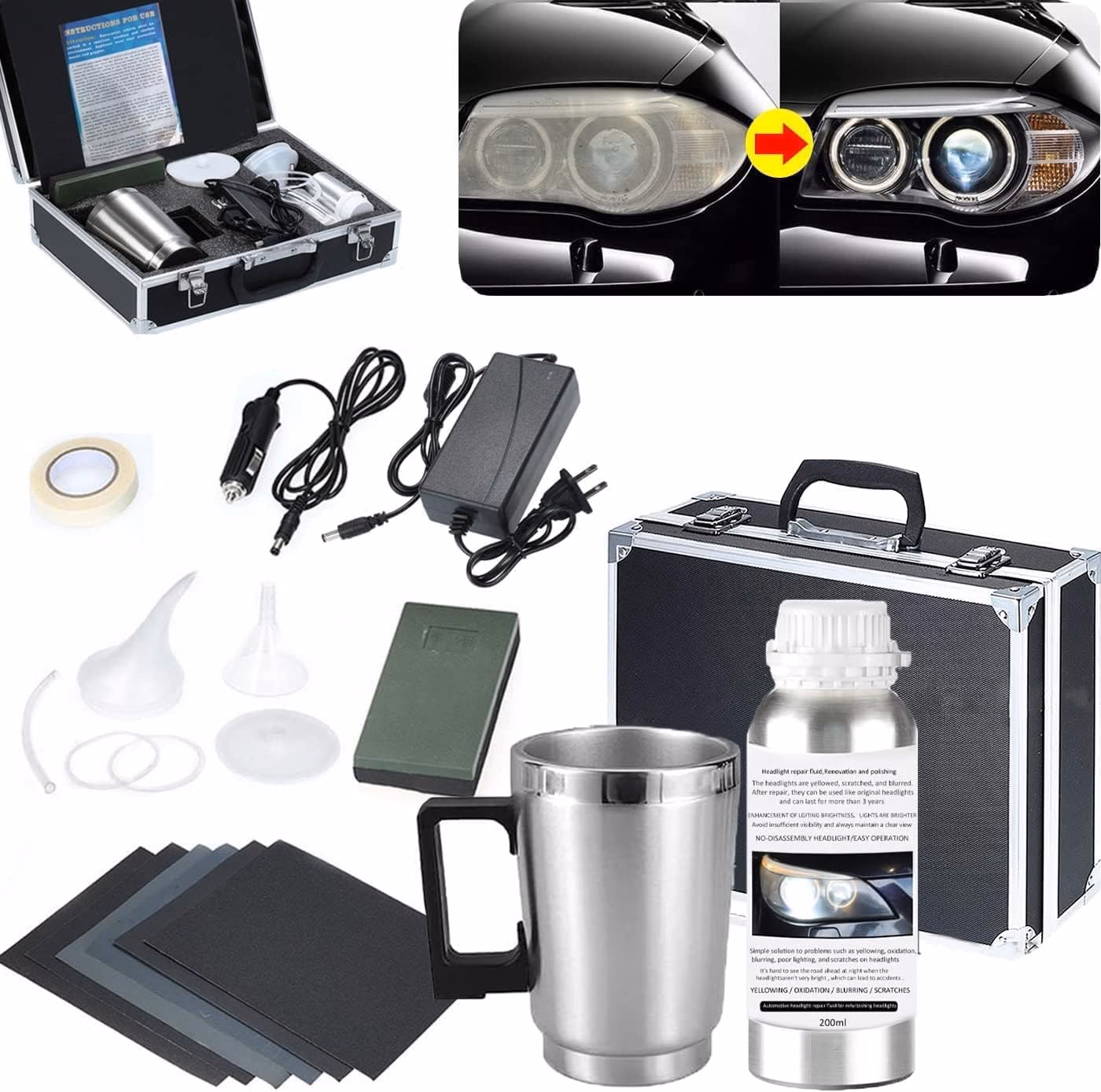 What is a headlight restoration kit?