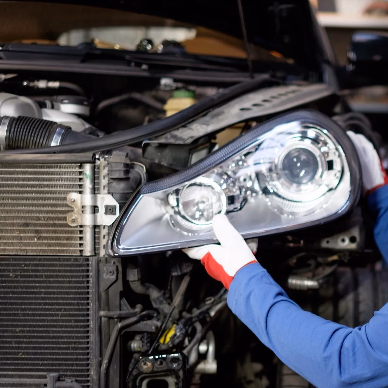 What is car headlight replacement service?