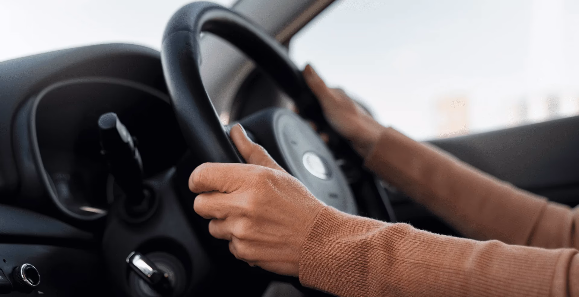 When should you use a horn on a road?