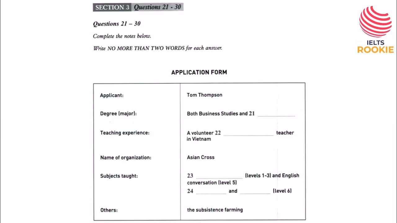 What is IELTS listening test?