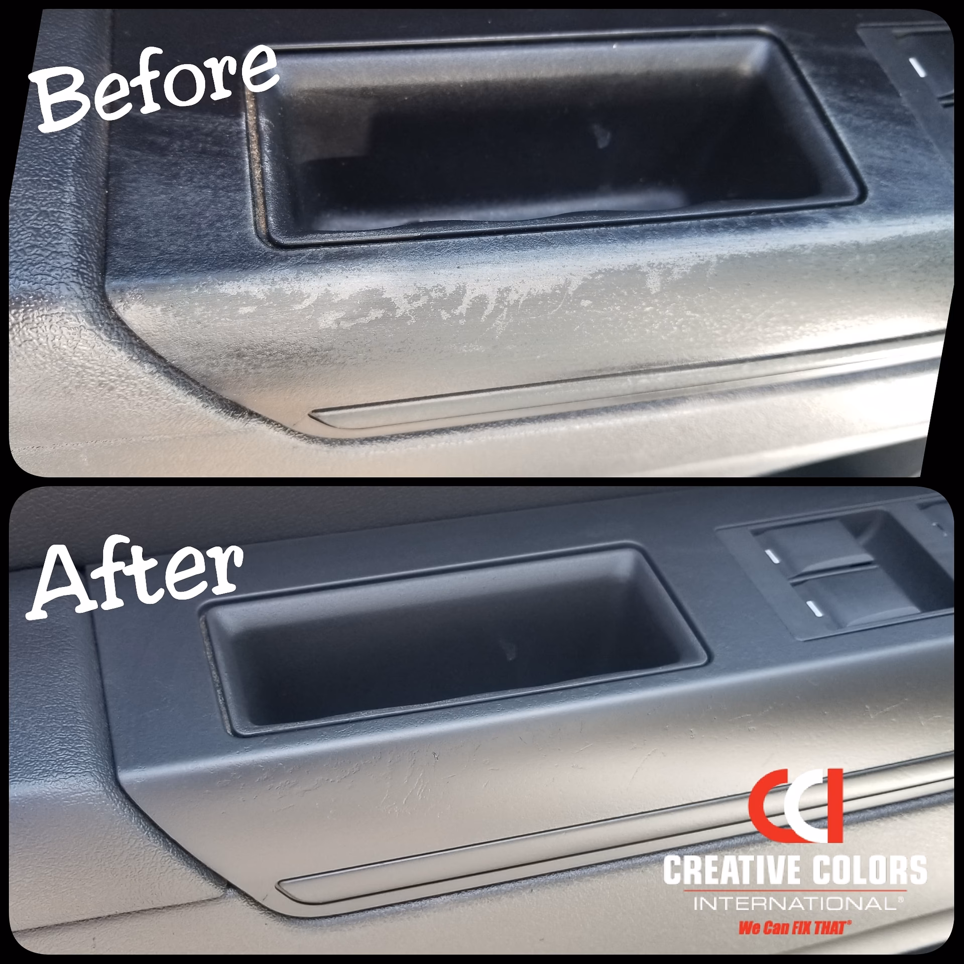 How do you repair a car door panel?