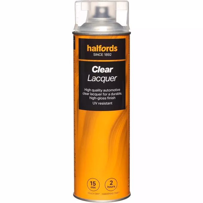 Can I use 2K lacquer in Halfords?