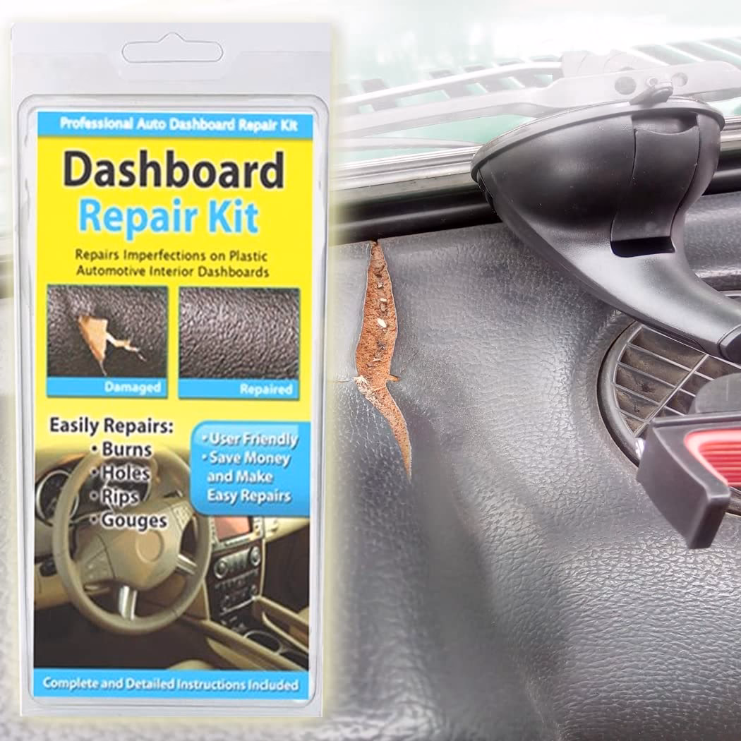How to fix delaminating leather on dashboard?