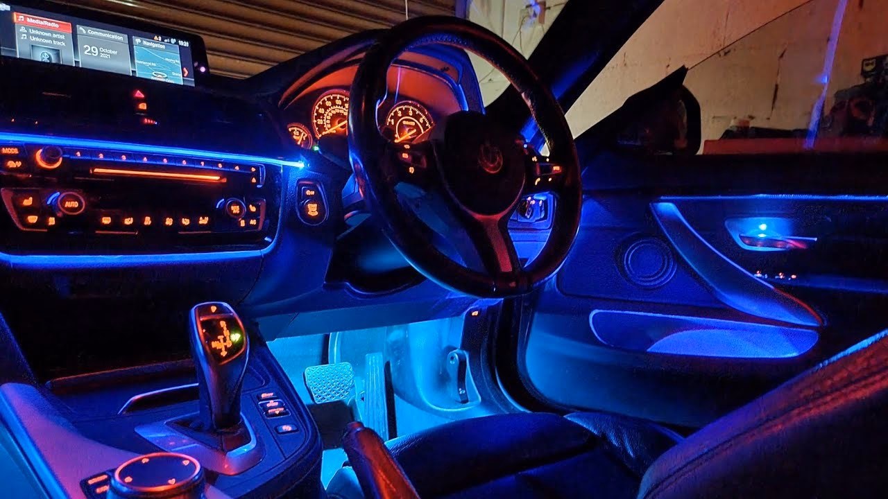 What is ambient car lighting?