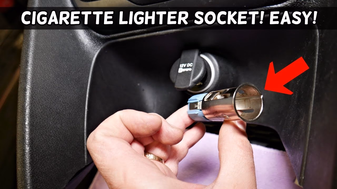 What are the most common problems with car cigarette lighter sockets?